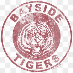 Bayside Tigers Logo No Background, HD Png Download - saved by the bell logo png