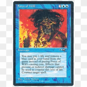Magic The Gathering Comprar Force Of Will, HD Png Download - force of will png