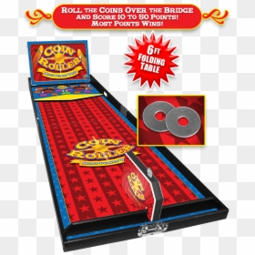 Carnival Coin Roll Instructions - Graphic Design, HD Png Download - carnival games png