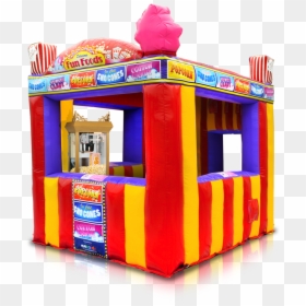 Inflatable Treat Shop - Inflatable Fun Food Booth, HD Png Download - carnival games png