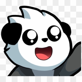Cute Panda Emoji Discord, HD Png Download - point emoji png