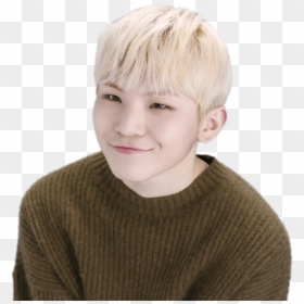 Seventeen Woozi Smiling, HD Png Download - jeonghan png