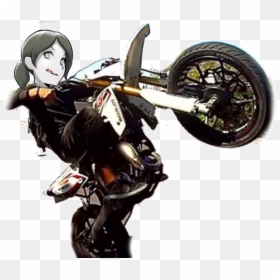 Sticker Kikoojap Wii Fit Trainer - Motorcycle, HD Png Download - wii fit trainer png