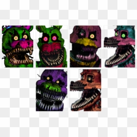 Fnaf Blacklight Nightmare, HD Png Download - blacklight png