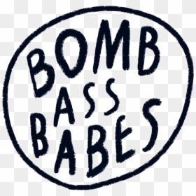 Bombassbabes Circle Black - Circle, HD Png Download - ripped skin png