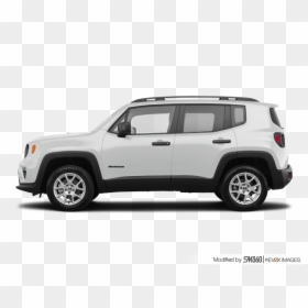 Renegade - 2019 White Jeep Renegade Latitude, HD Png Download - renegade png