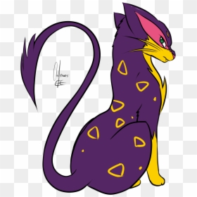 Pkmchallenge - Cartoon, HD Png Download - liepard png