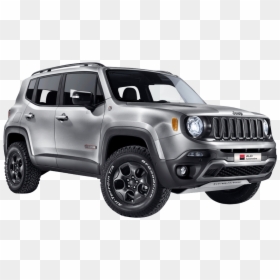 Veicolo - Jeep Renegade Con Plateada, HD Png Download - renegade png