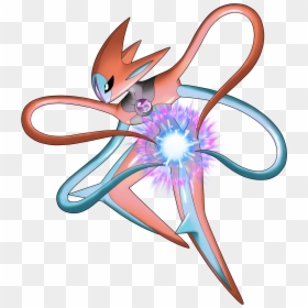 Pokemon Drawing Deoxys, HD Png Download - poliwhirl png