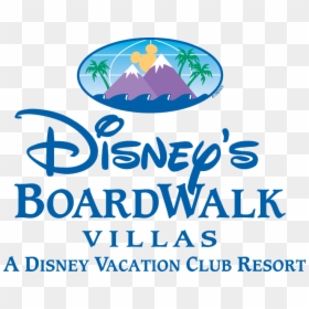 Transparent Resort Clipart - Disney's Boardwalk Villas Logo, HD Png Download - walt disney world png