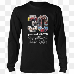 30 Years Of Nkotb Shirt Nsync Band - Legendd Are Born On October 4, HD Png Download - nsync png