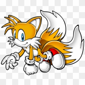 Sonic Art Assets Dvd - Sonic The Hedgehog Tails Flying, HD Png Download - sonic and tails png