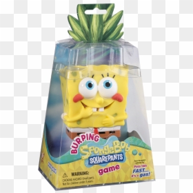 Spongebob Squarepants Burping Game Playmonster, HD Png Download - burp png