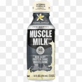 Muscle Milk Pro Series Protein Shake, Intense Vanilla, - Stout, HD Png Download - muscle milk png