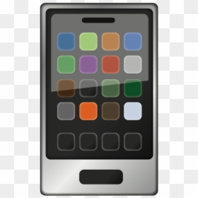 Iphone, HD Png Download - cell phone emoji png