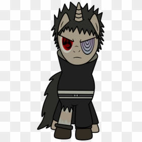 Lancerdarksoul, Clothes, Crossover, Looking At You, - Cartoon, HD Png Download - obito uchiha png