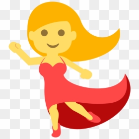 File - Emojione 1f483 - Svg - Woman Dancing Emoji, HD Png Download - dancer emoji png