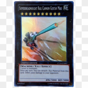 Here’s The Second Half Of Your Request, Ragnellvx9 - Superdreadnought Rail Cannon Gustav Max, HD Png Download - yugioh cards png