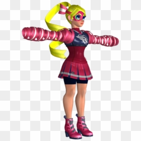 Download Zip Archive - Arms Nintendo Switch Ribbon Girl, HD Png Download - nintendo arms png