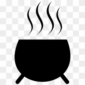 Cauldron Of Witches - Witches Icon, HD Png Download - witch cauldron png
