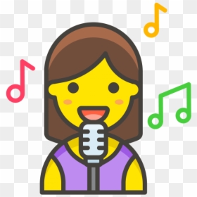 Raise Hand Cartoon Png, Transparent Png - woman emoji png