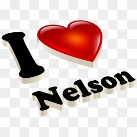 Nelson Heart Name Transparent Png - Anjali I Love You, Png Download - nelson png