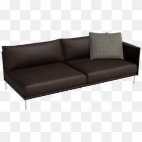 Preview Of Gentry Leather Chaise Lounge - Studio Couch, HD Png Download - chaise png