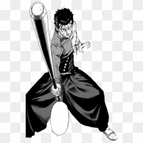 One Punch Man Metal Bat Manga, HD Png Download - one punch man ok png