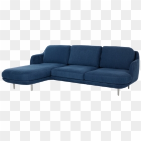 Fritz Hansen Lune 3-seater Sofa Jamie Hayon Jh302 Indigo - Couch, HD Png Download - chaise png