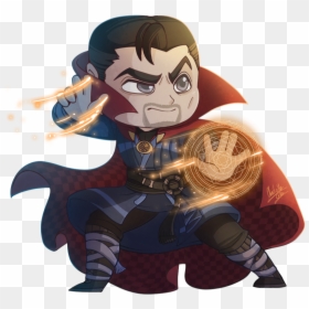 Transparent Strange Clipart - Dr Strange Chibi Png, Png Download - strange png