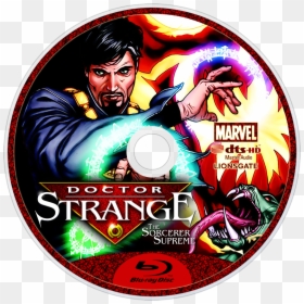The Sorcerer Supreme Bluray Disc Image - Doctor Strange The Sorcerer Supreme, HD Png Download - strange png