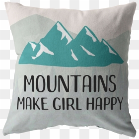 Cushion, HD Png Download - moutains png