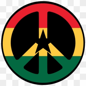 Logo Peace Png - Peace And Love Rasta, Transparent Png - peace.png