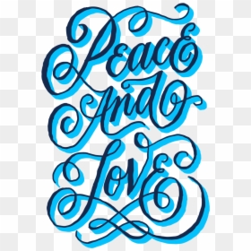 Peace - Calligraphy, HD Png Download - peace.png