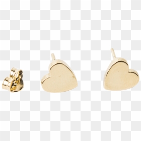 Imagen De Single Broken Filled Heart Stud Earring - Earrings, HD Png Download - tuerca png