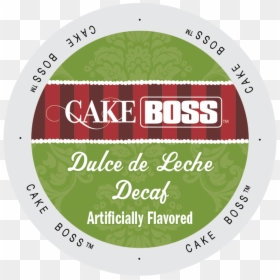 Decaf Dulce De Leche Flavored Coffee By Cake Boss, HD Png Download - leche png