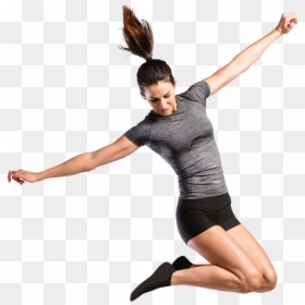 Jump Png Picture - Girl Jumping In The Air, Transparent Png - kid jumping png