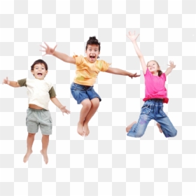 Trampoline Dropzon Park - Шаблоны Презентаций О Детях, HD Png Download - kid jumping png