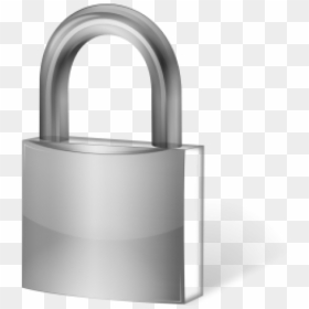 Pad Lock Png Free Download - Security, Transparent Png - white lock png
