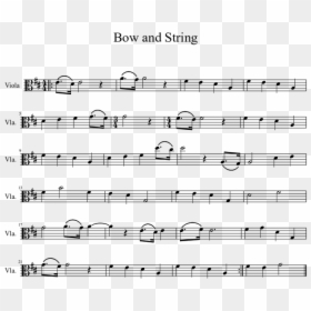 Piazzolla Resurreccion Del Angel Sheet Music, HD Png Download - string bow png
