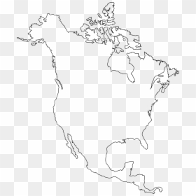 America Map Png , Png Download - Gray Cheeked Thrush Range, Transparent Png - map of america png