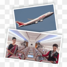 Now That Air India Is Part Of The Star Alliance, Travellers - Air India 747, HD Png Download - 747 png