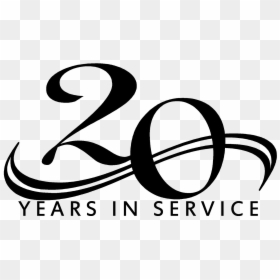 20 Years Service Award, HD Png Download - serving png