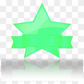 #mq #green #star #stars #banner - Graphic Design, HD Png Download - star banner png