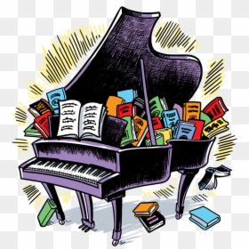 Piano - Libraries Rock Summer Reading 2018, HD Png Download - piano.png
