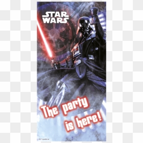 Star Wars Party Door Banner - Star Wars Ravensburger Darth Vader Xxl Jigsaw Puzzles, HD Png Download - star banner png
