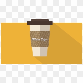 Coffee Cup Vector Png - Graphic Design, Transparent Png - vector png design
