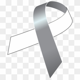 Grey Ribbon Free Png Image - Architecture, Transparent Png - gray ribbon png