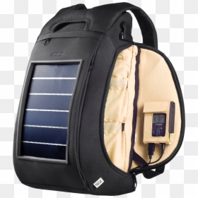 High Tech Bag With Solar, HD Png Download - mochila png