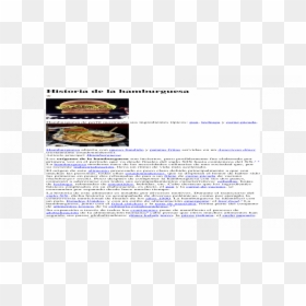 Fast Food, HD Png Download - hamburguesa sencilla png